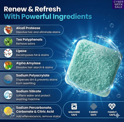 Pet Hair Washing Machine Cleaner (24 per pack)